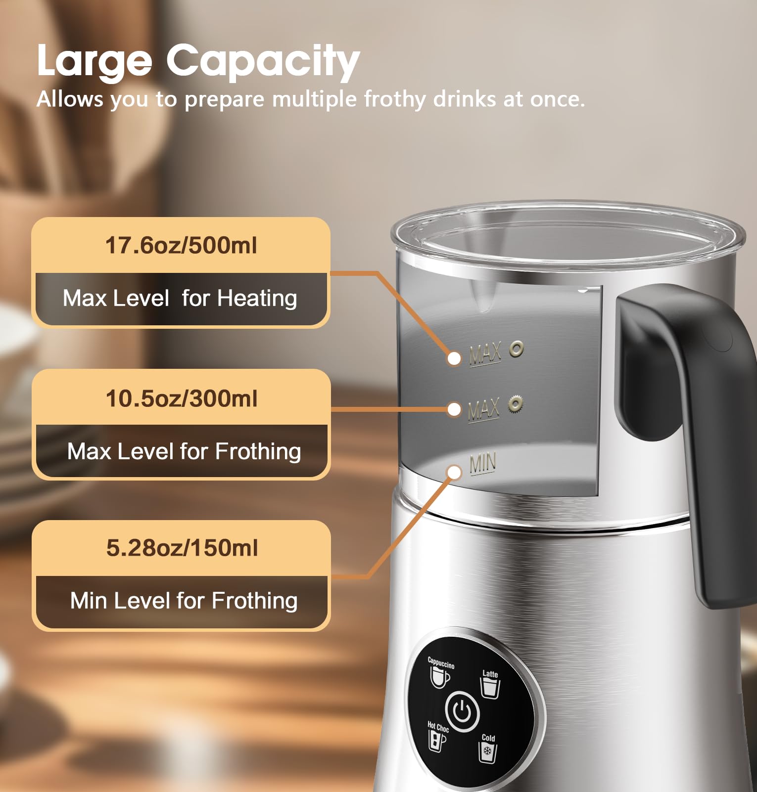 Amazon.com: Milk Frother: Home & Kitchen